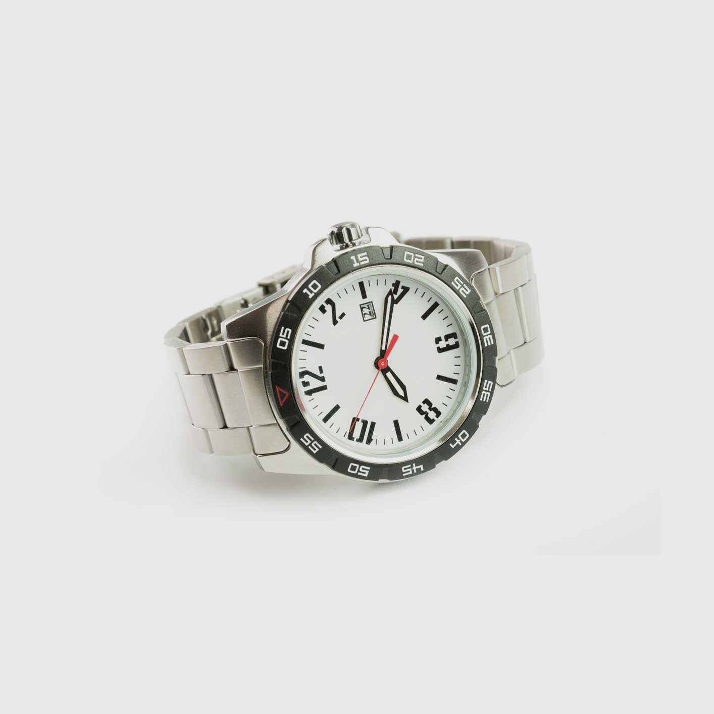 Brushed Steel Watch